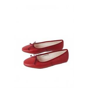 NEW CHINESE LAUNDRY women's audrey sheep leather ballet flat in red